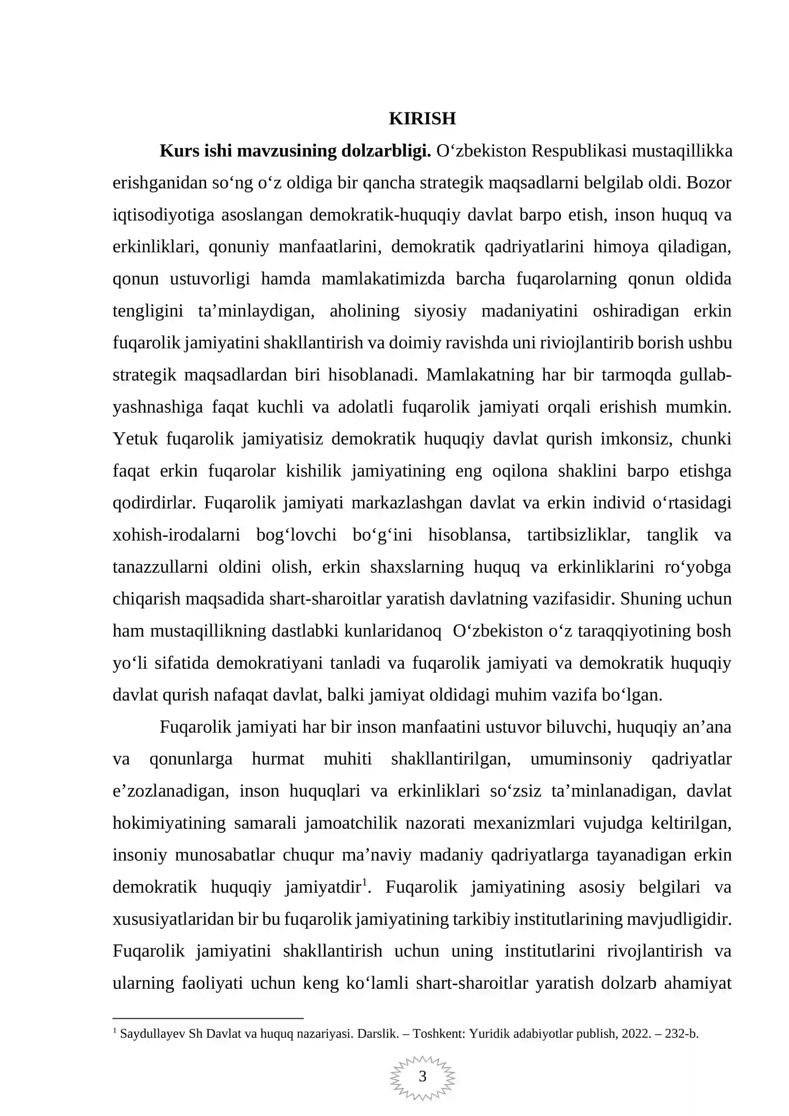 Fuqarolik jamiyati institutlari 3