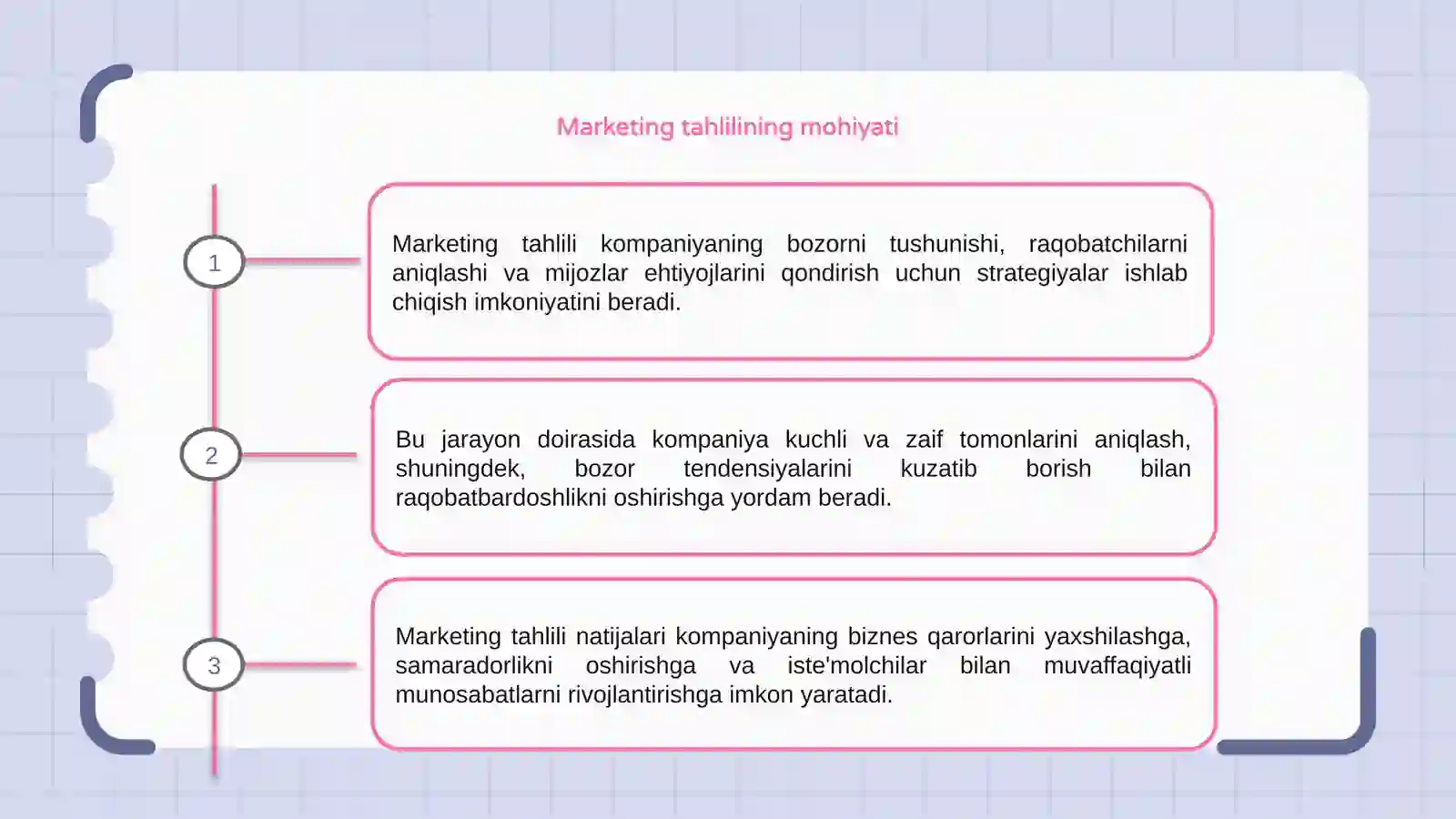 Marketing tahlili 3