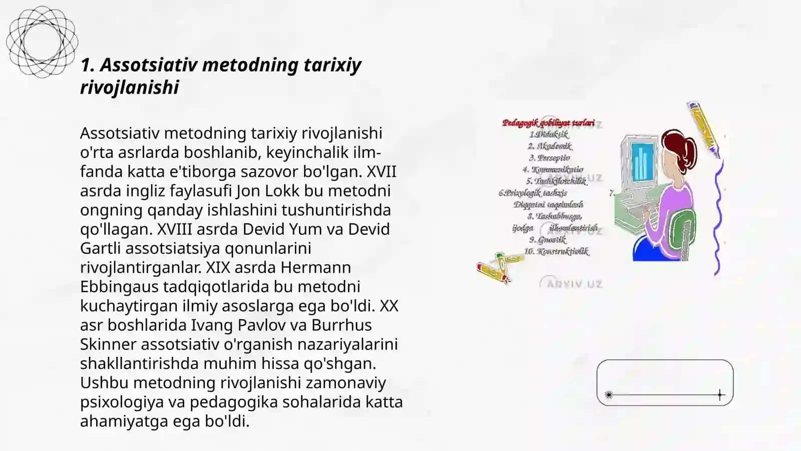 Assosiativ metod hikoyani 3