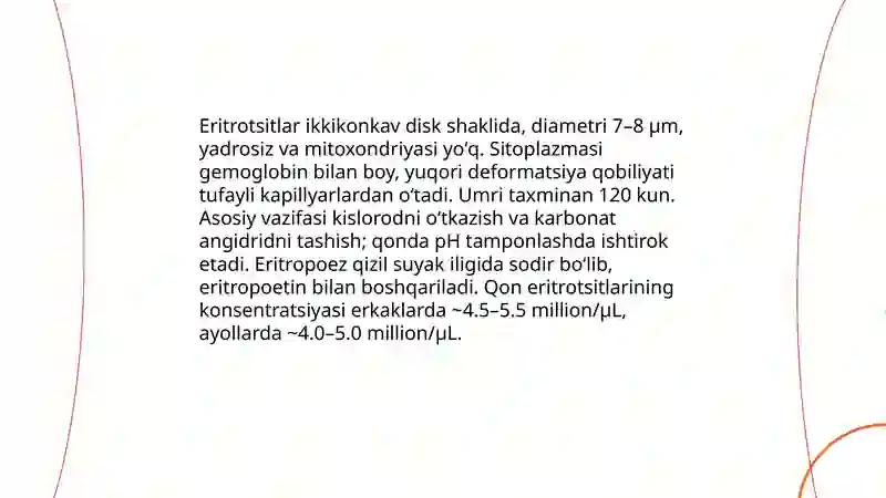 Eritrotsit gemoglobin va uni turları 3