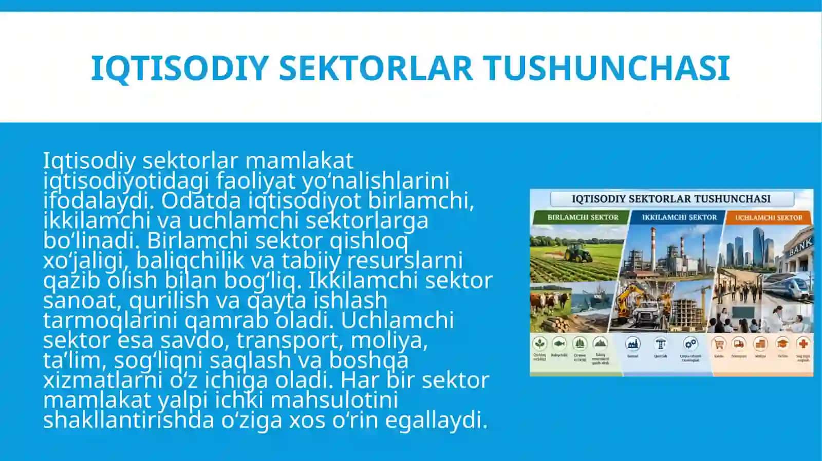 Sektorlar o'rtasida resurslarning optimal taqsimlanishi 3