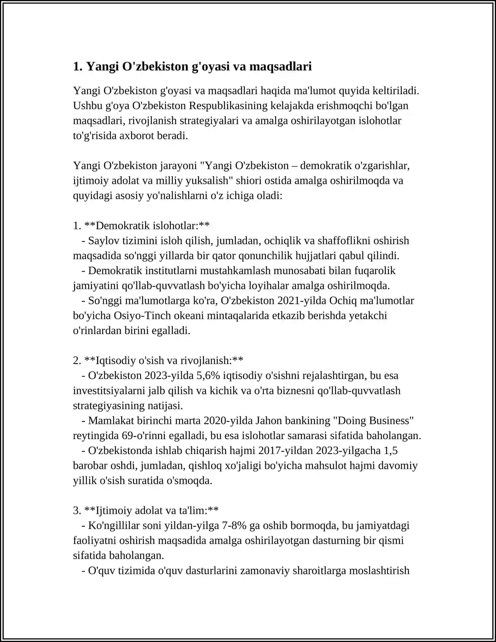 Yangi O'zbekiston 3