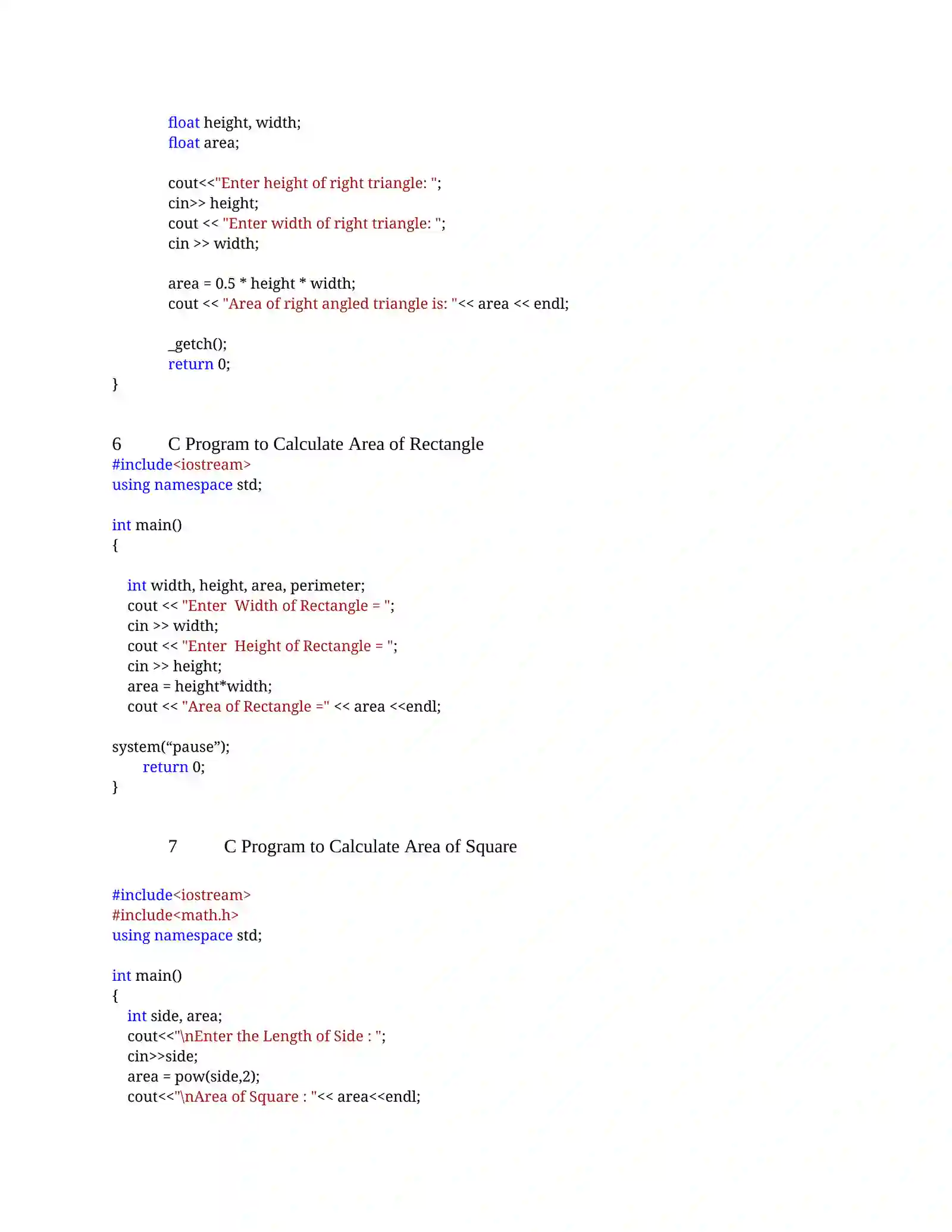 Practical Lab Assignments – Object Oriented Programming 1 3