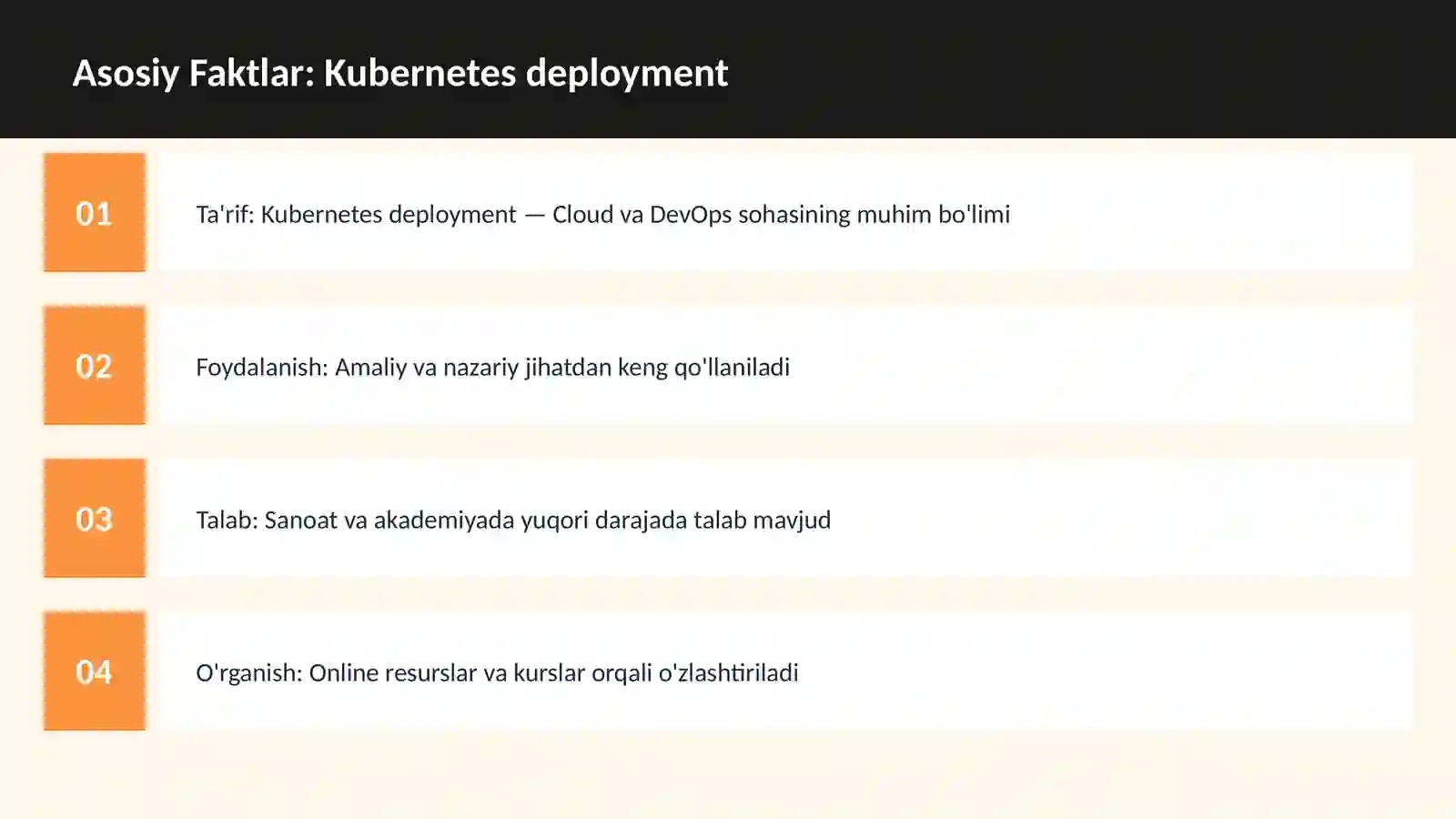 Kubernetes deployment 3