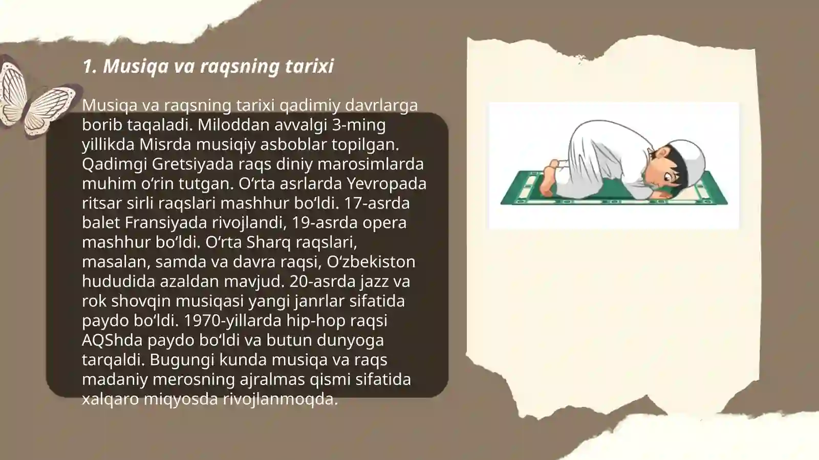 Musiqa va raqsning tarixi 3