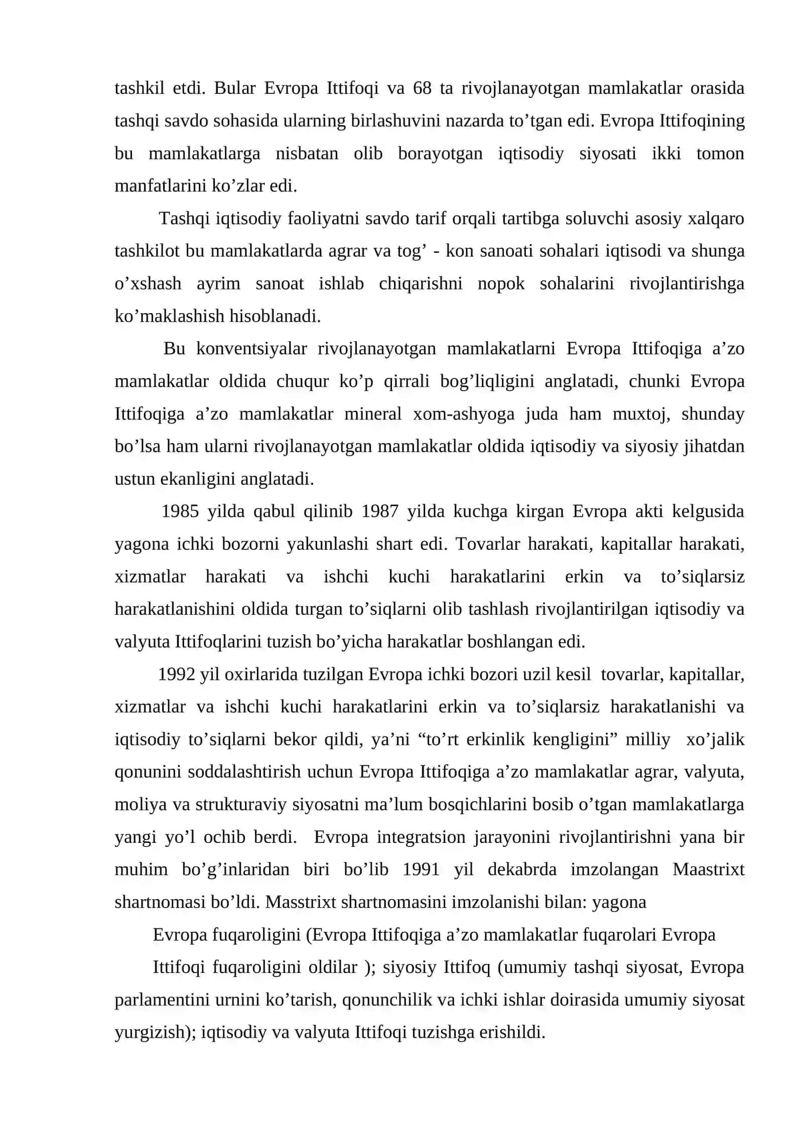 Evropа Ittifoqi vа uning tаshkil etilishining аsosiy sаbаblаri 3