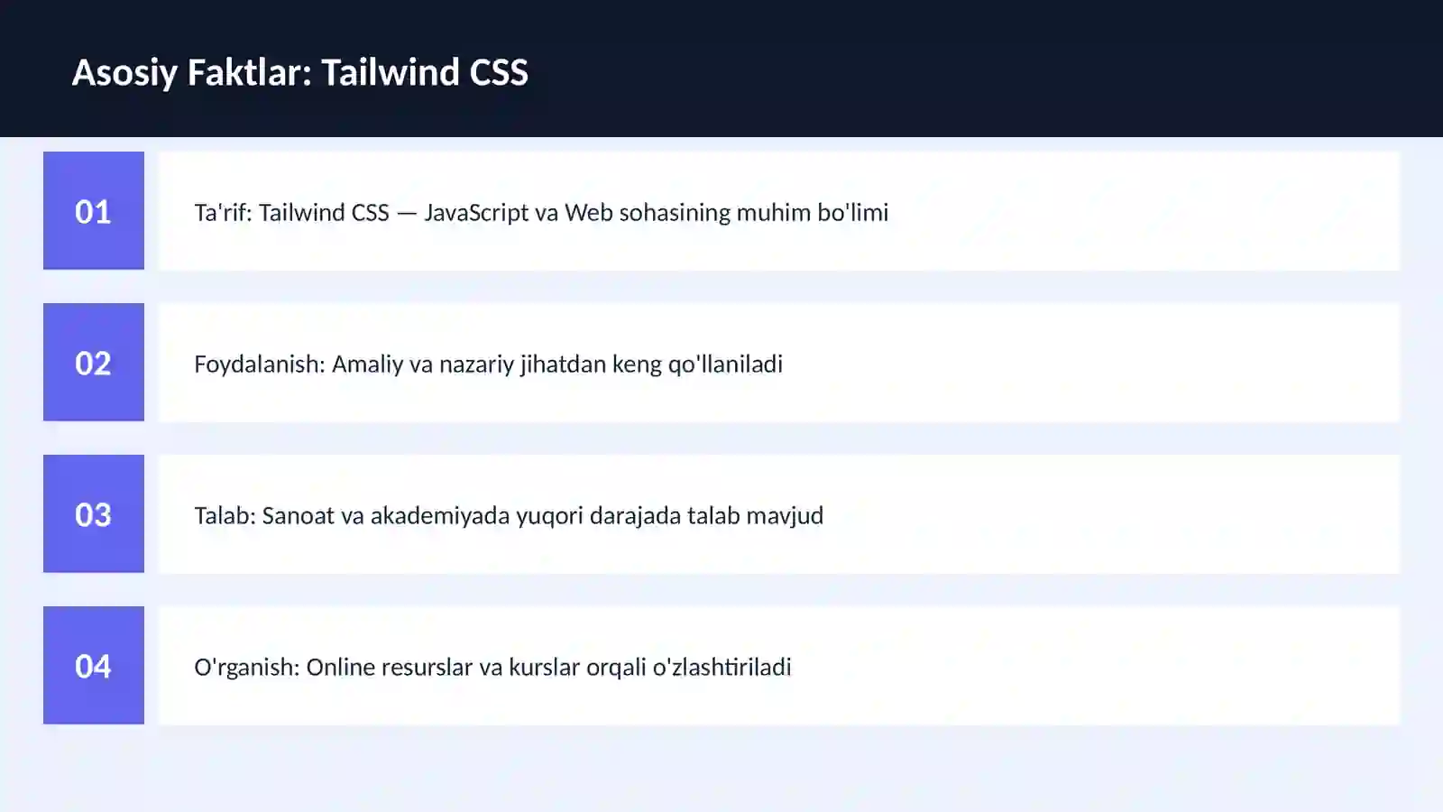 Tailwind CSS 3