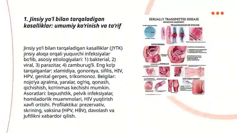 Jinsiy yo‘l bilan tarqaladigan kasalliklar 3