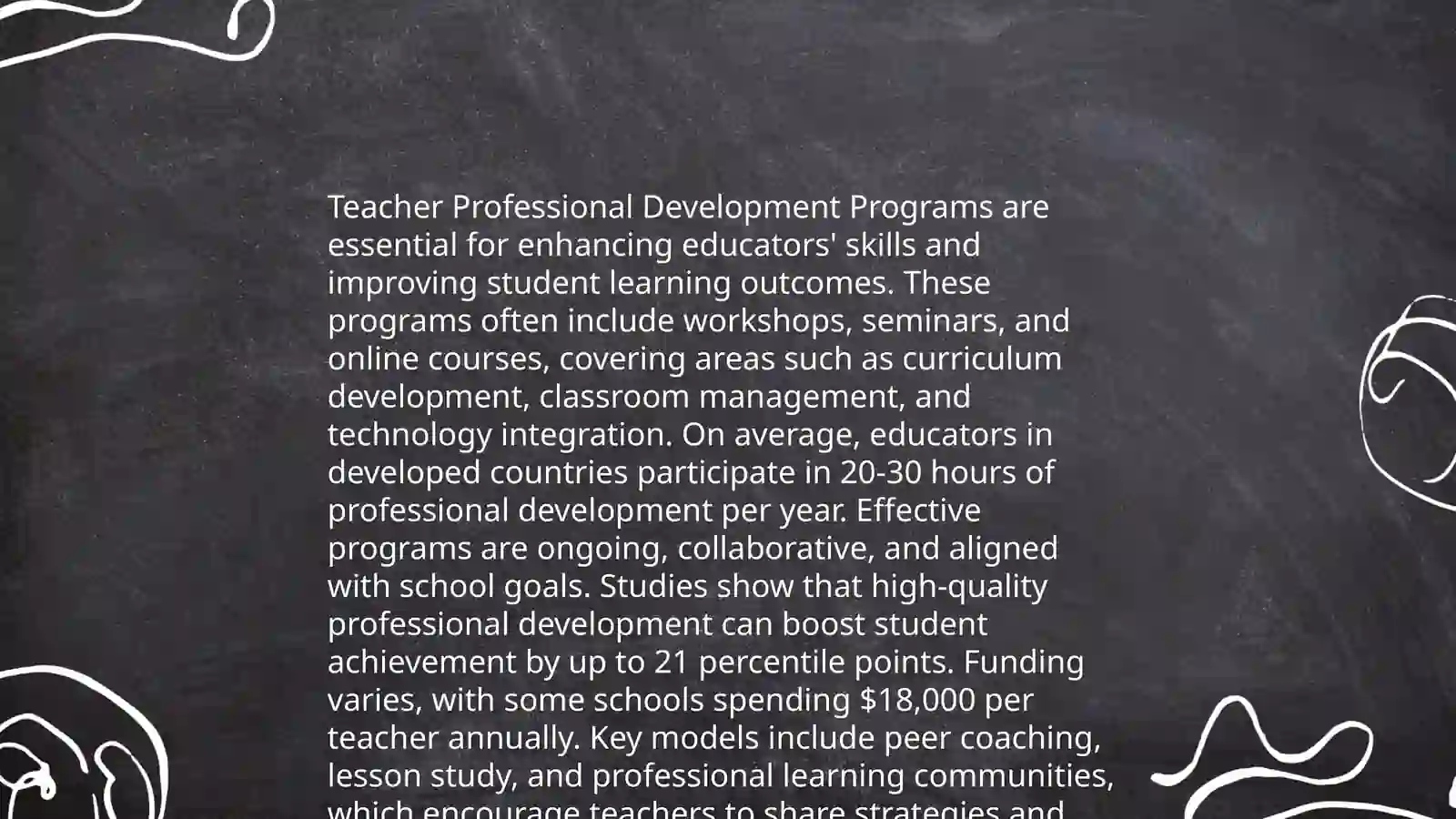 Teacher Professional Development Programs 3