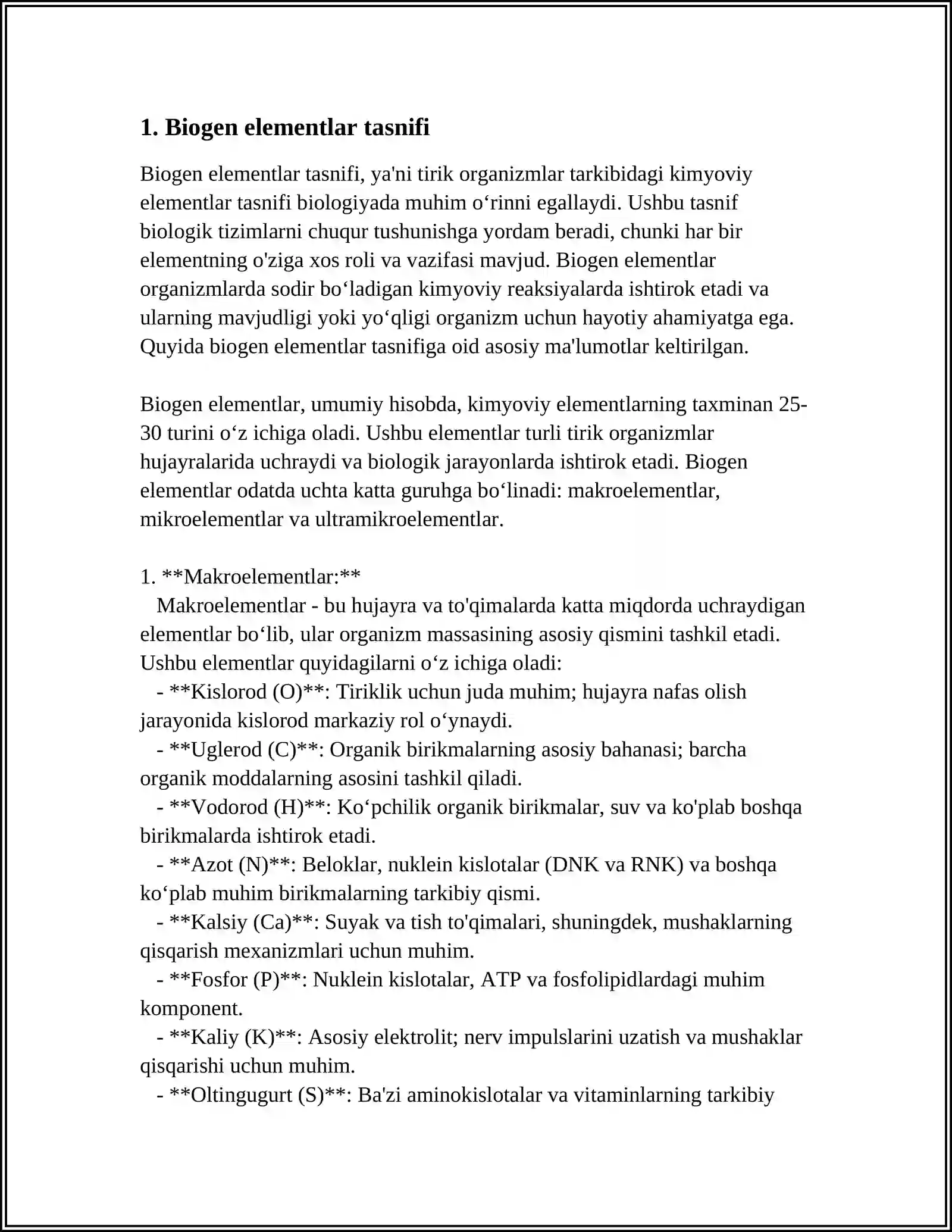BIOGEN ELEMENTLAR 3