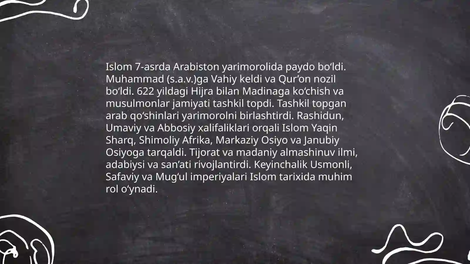 Islom dinni 3