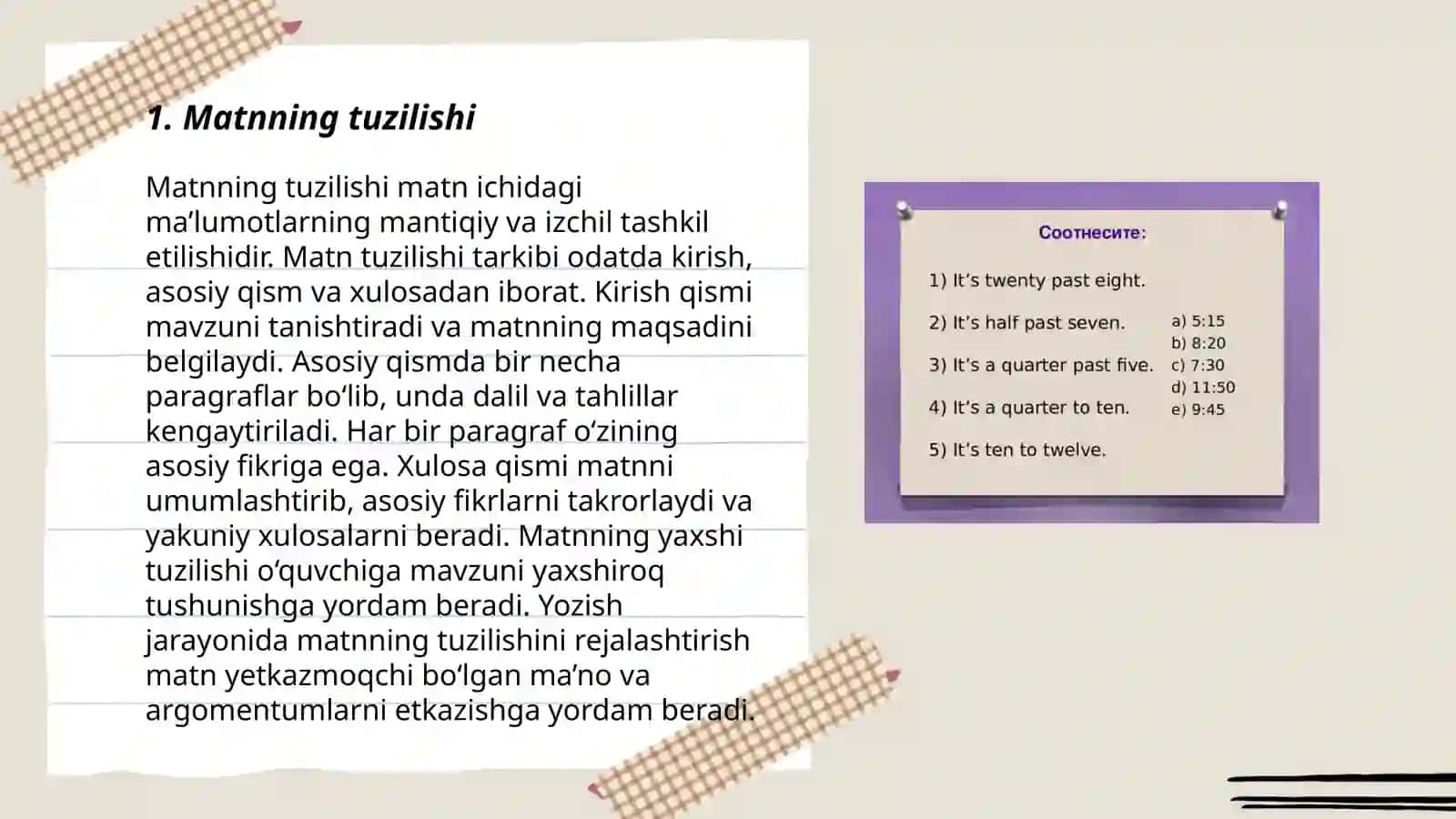 Matn va uning turlari 3