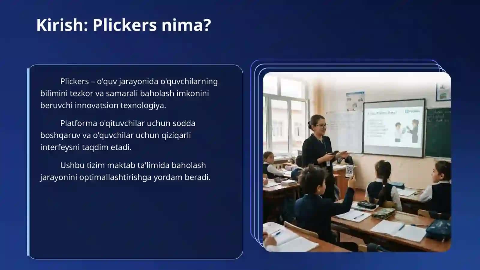 Plickers platformasini o'rnatish va maktabda qo'llash 3