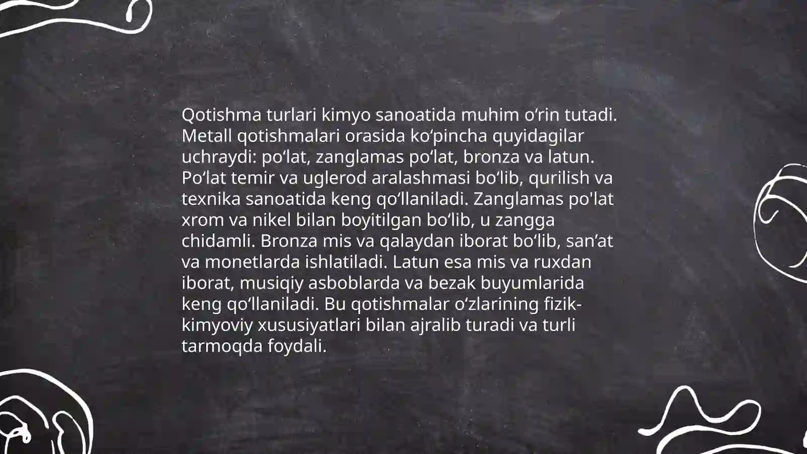 Qotishmalar va ularning turlari 3
