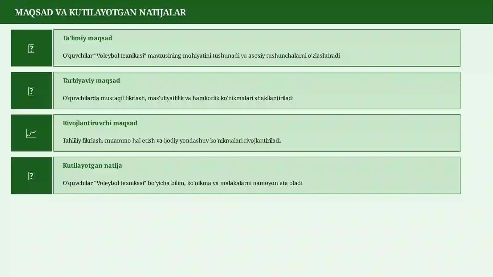 Voleybol texnikasi 3
