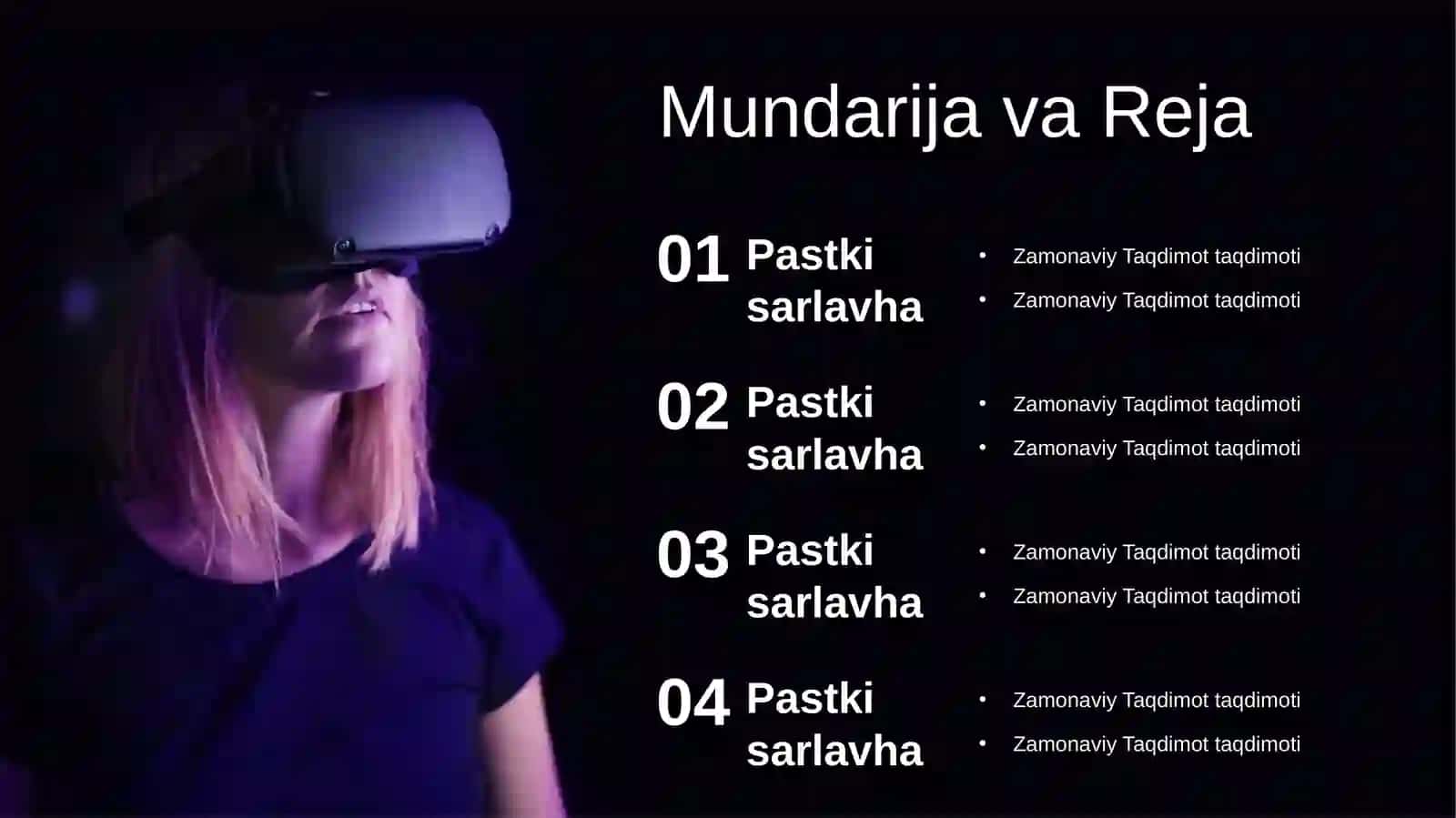 Virtual Reallik Texnologiyalari va Ularning Amaliy Qo'llanilishi Taqdimoti (48 Slayd) 3