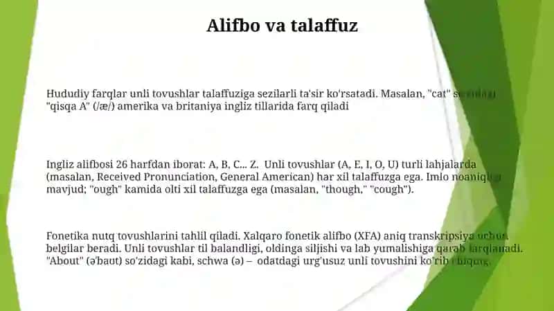 Undosh tovushlar talaffuzi va imlosi 3