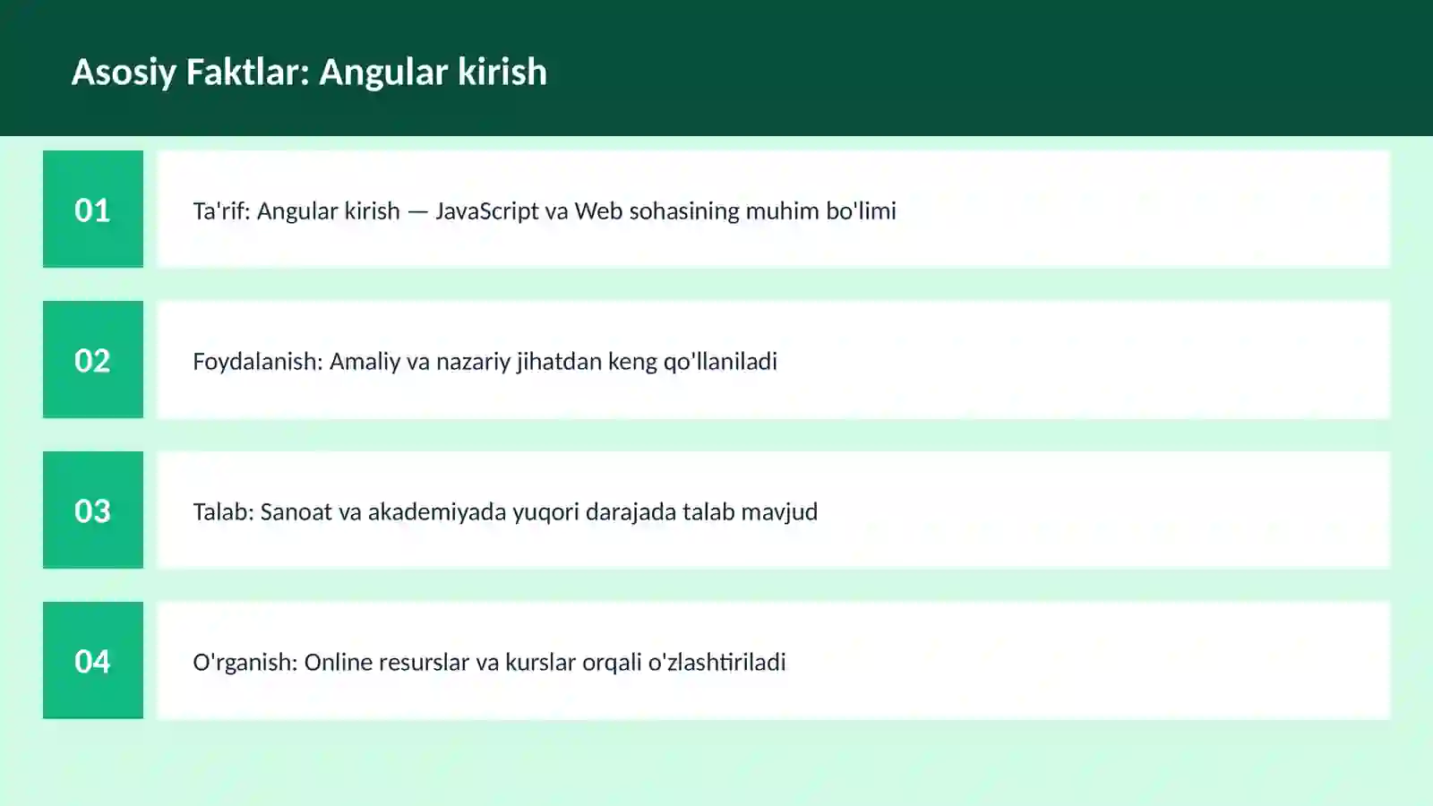 Angular kirish 3
