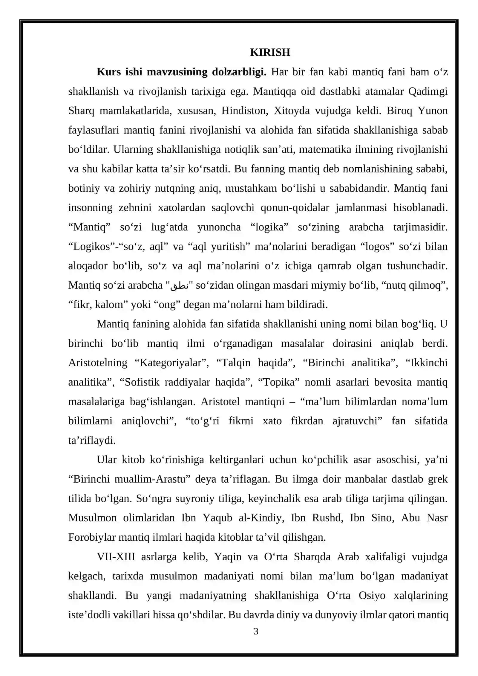 Platon dialoglarida mantiqqa oid g‘oyalar 3