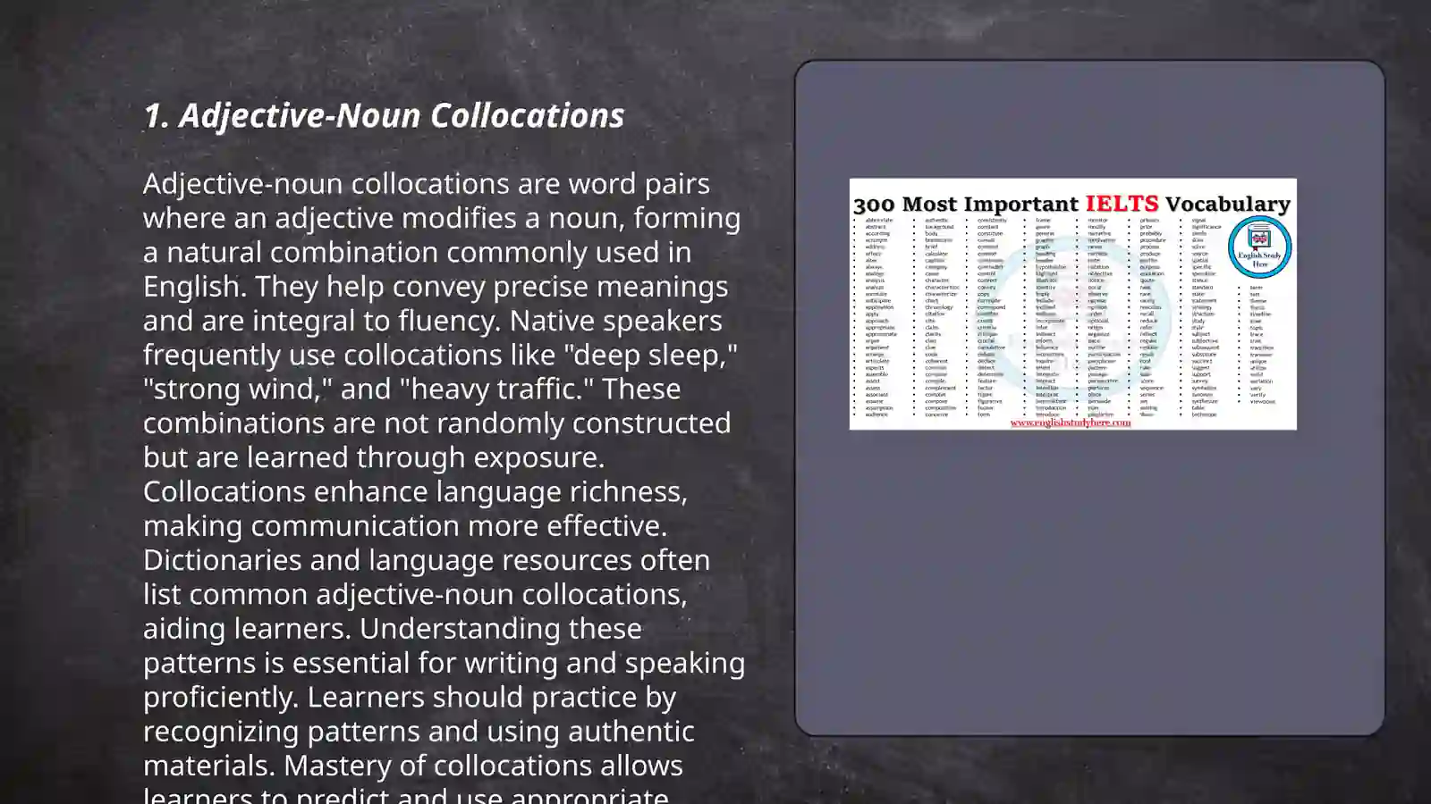 Types of collocation 3