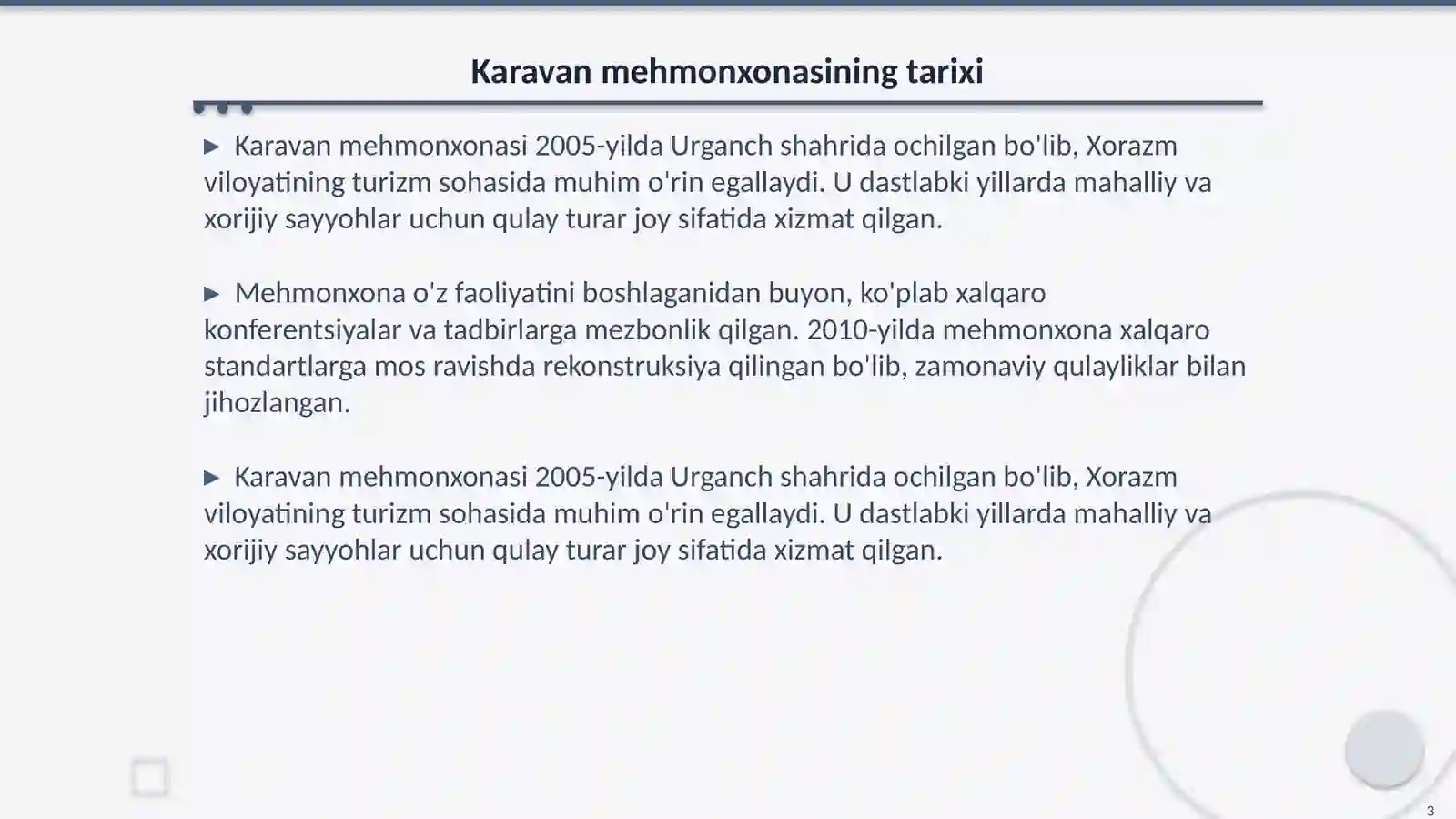 Karavan mehmonxonasi 3