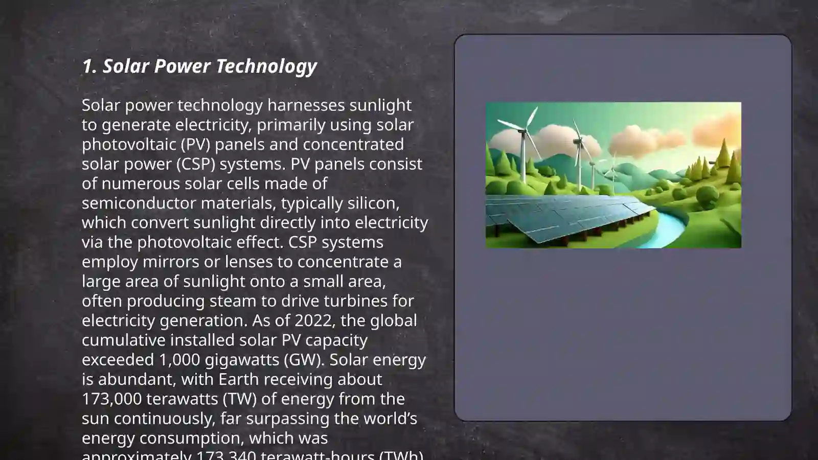 Solar Power Technology 3