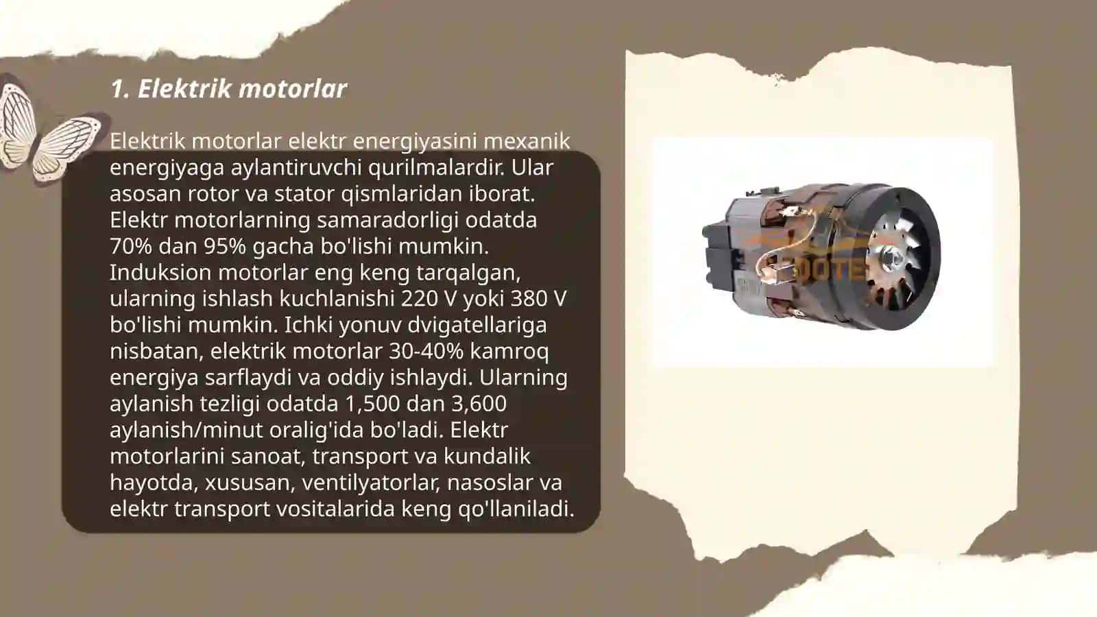 Elektrik motorlar 3