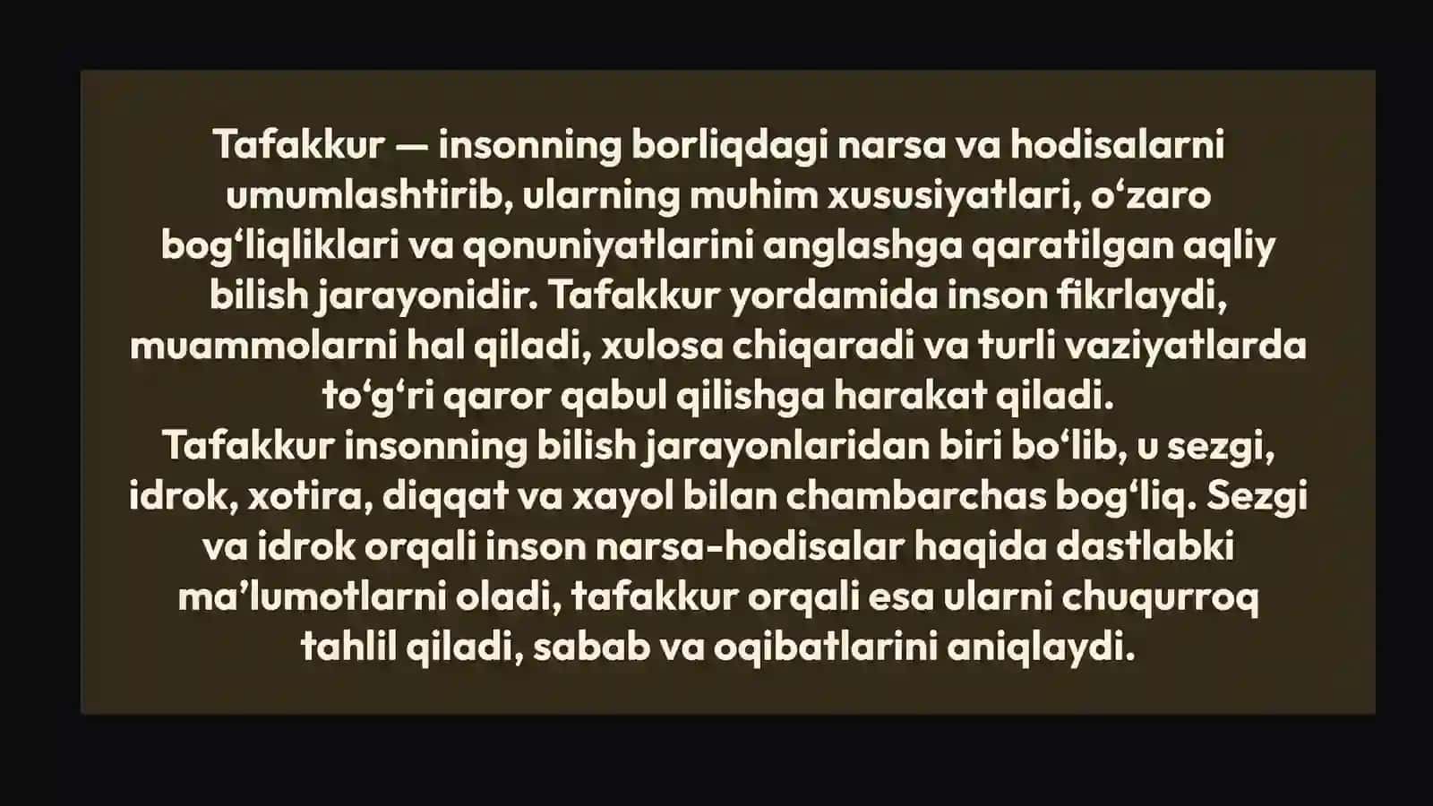 Tafakkur 3