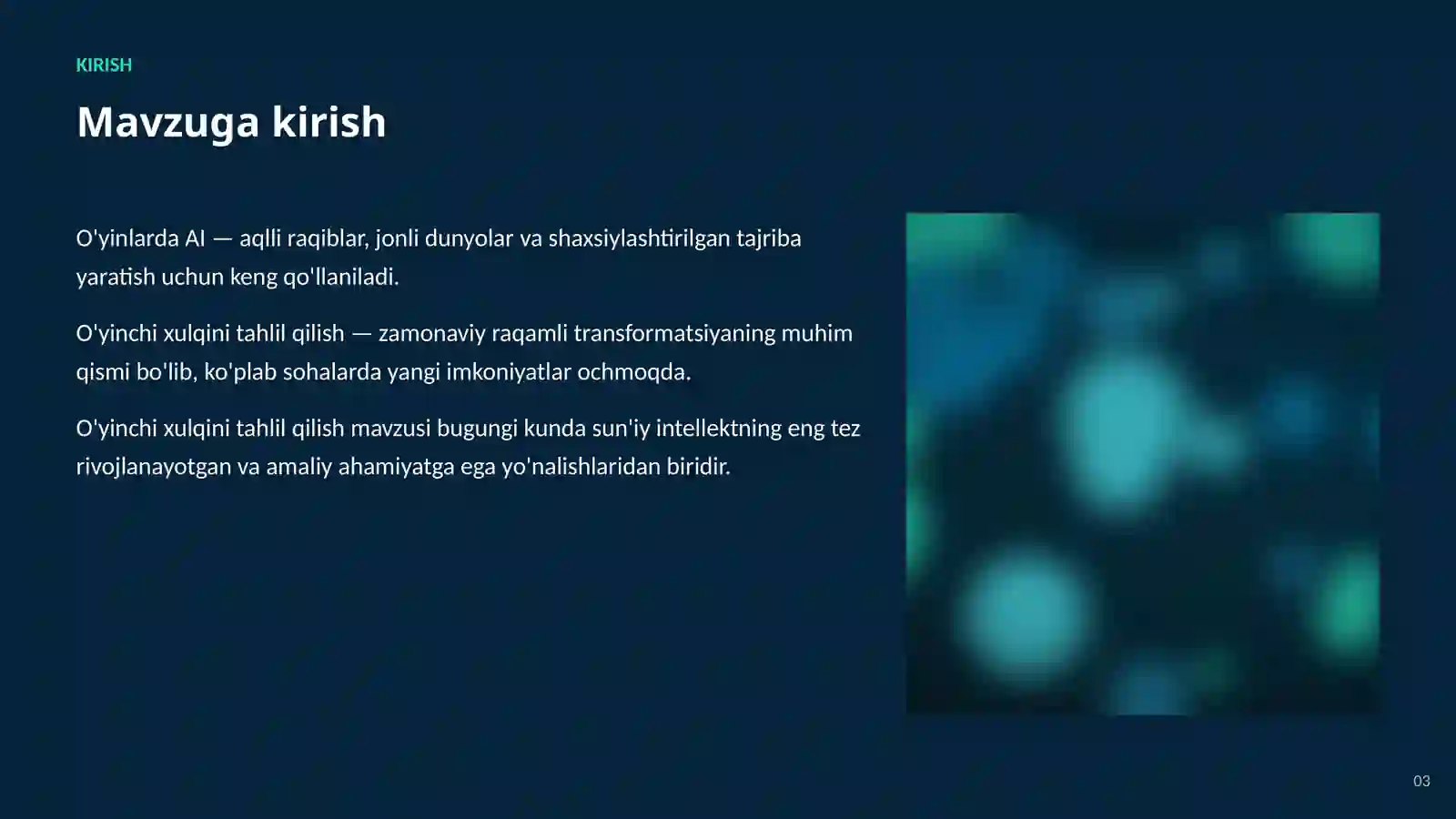 SUN'IY INTELLEKT 3