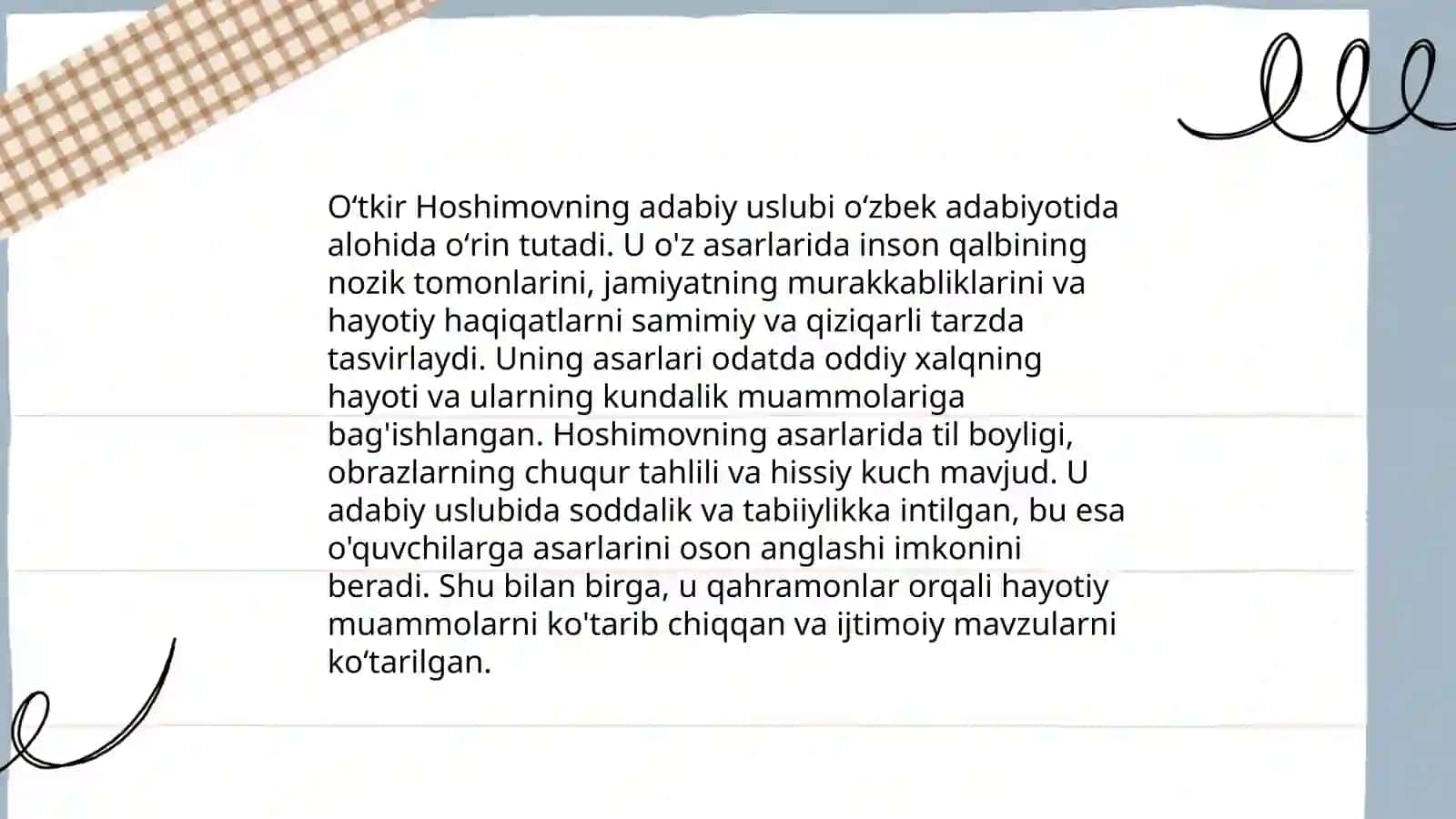 Adabiyot nazariyasi fanidan taqdimoti 3