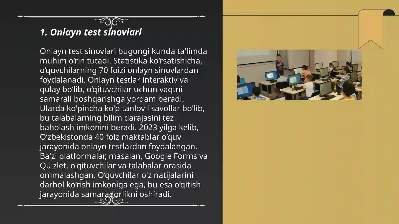 Onlayn test sinovlari 3