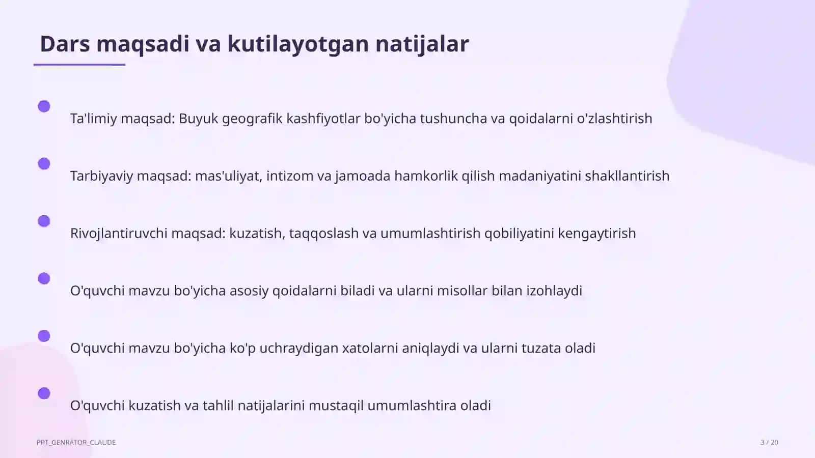 Buyuk geografik kashfiyotlar (8-sinf) 3