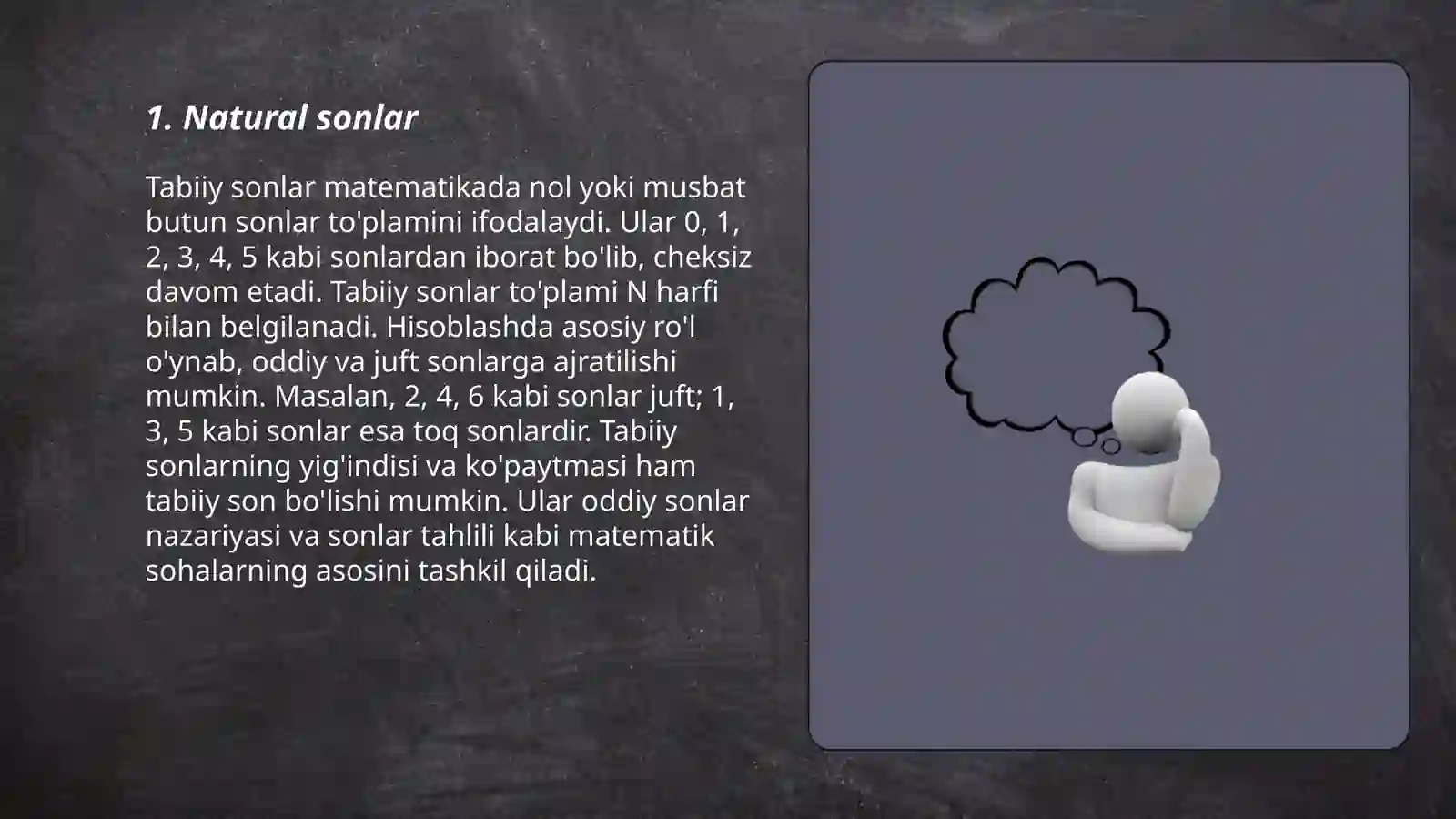 Natural sonlar 3