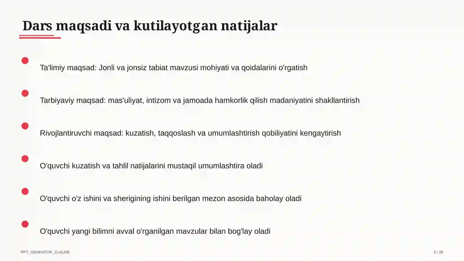 Jonli va jonsiz tabiat (2-sinf) 1