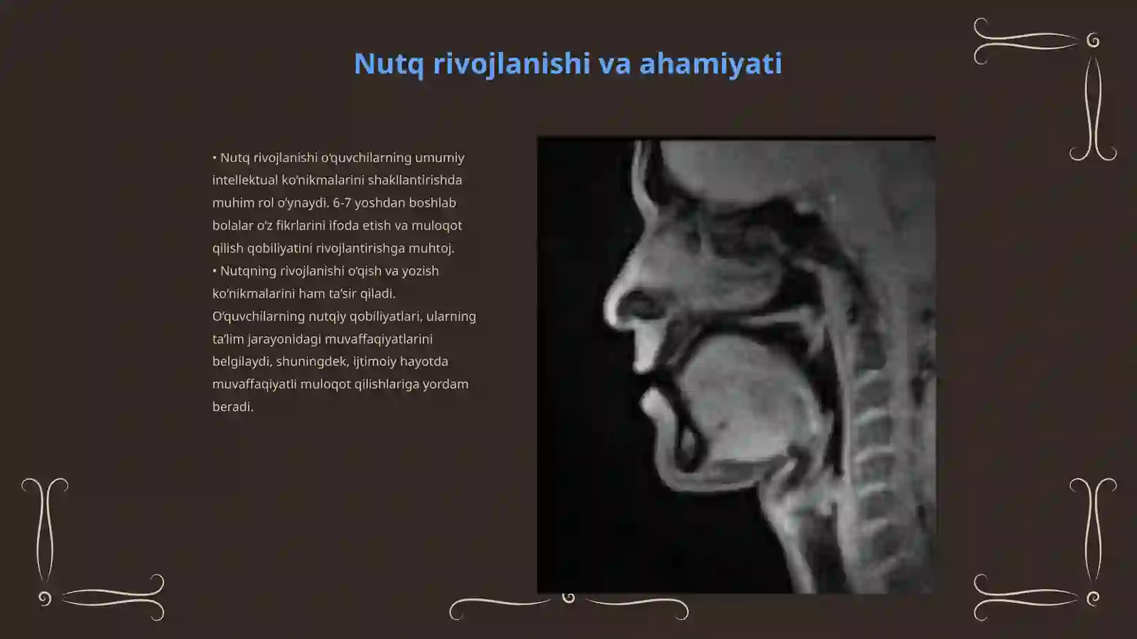 O‘QUVCHILAR NUTQINI O‘STIRISH, BILIMINI NAZORAT QILISH (BAHOLASH) METODIKASI 3