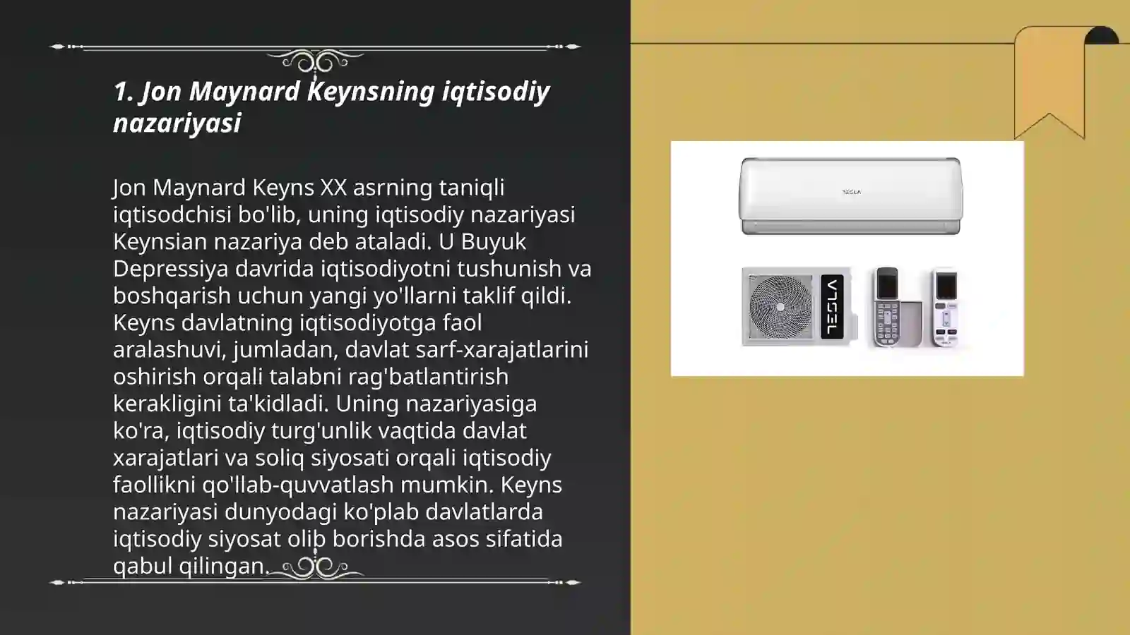 Jon Maynard Keynsning iqtisodiy nazariyasi 3
