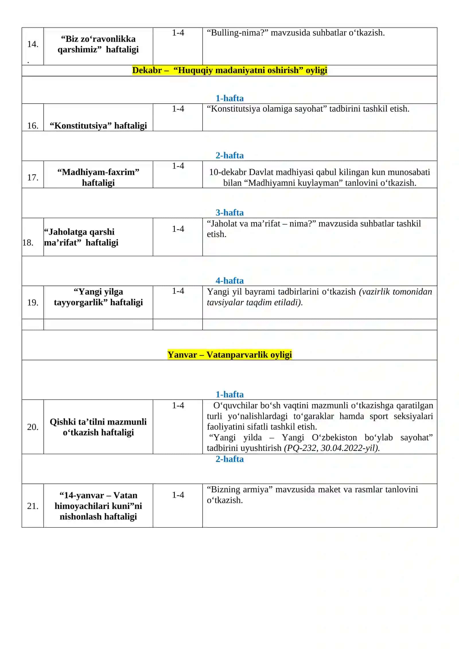 "NAMUNAVIY REJASI" 3