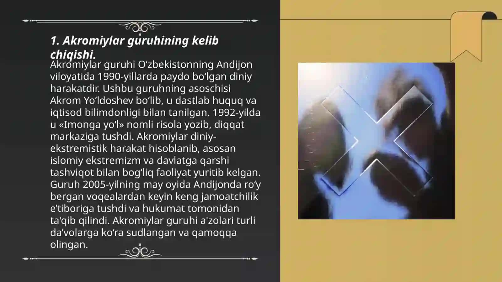 Akromiylar guruhining kelib chiqishi 3