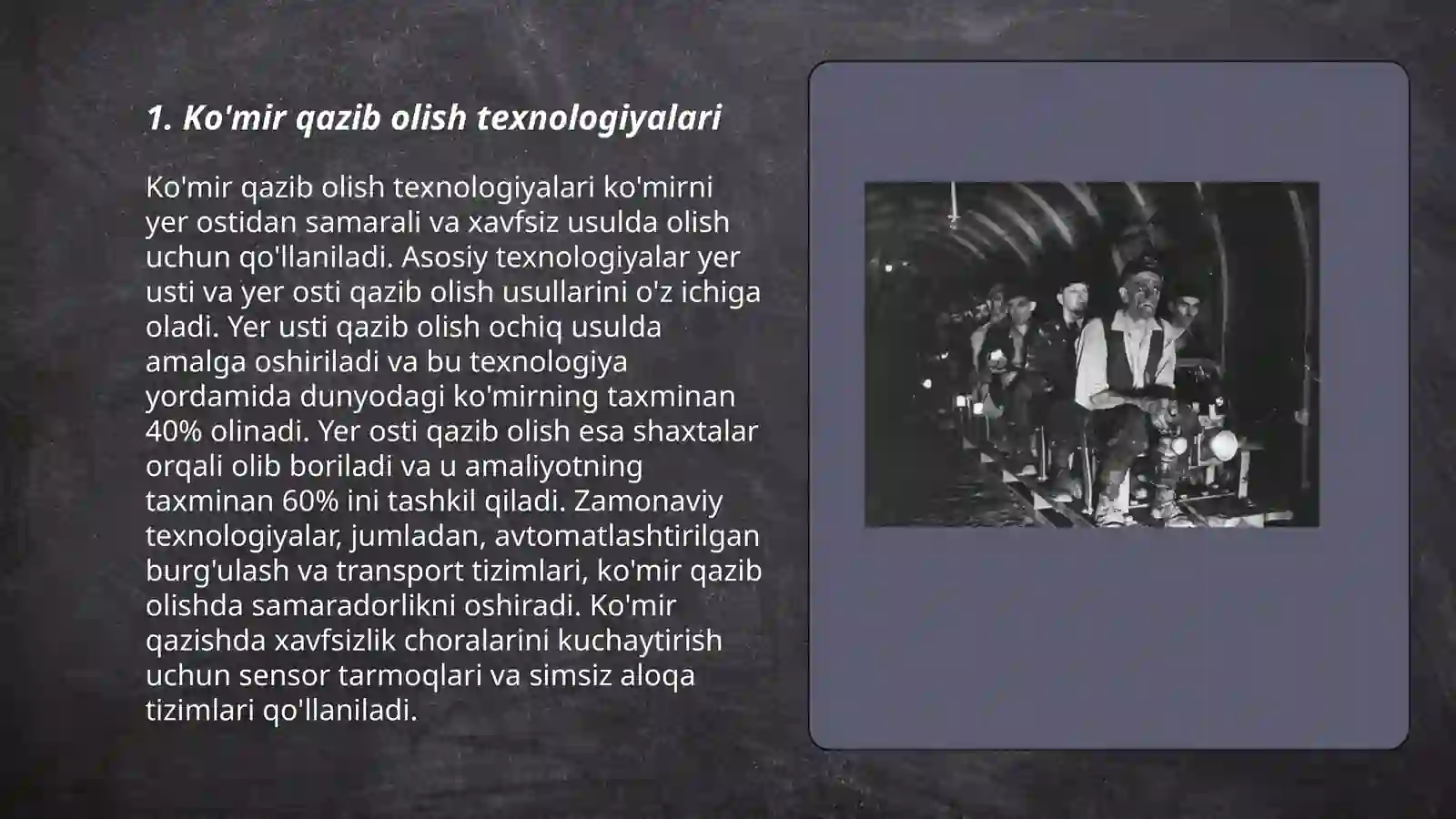 Ko'mir sanoati 3