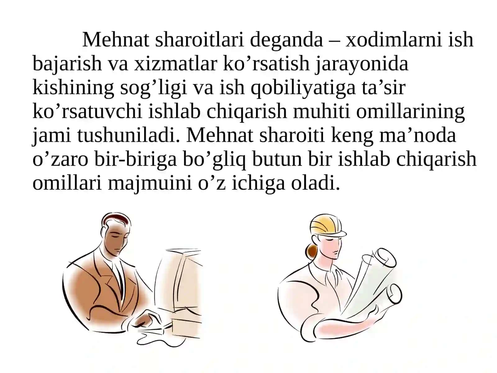 Mehnat sharoitlarini yaxshilash va ishlab chiqarish madaniyati 3