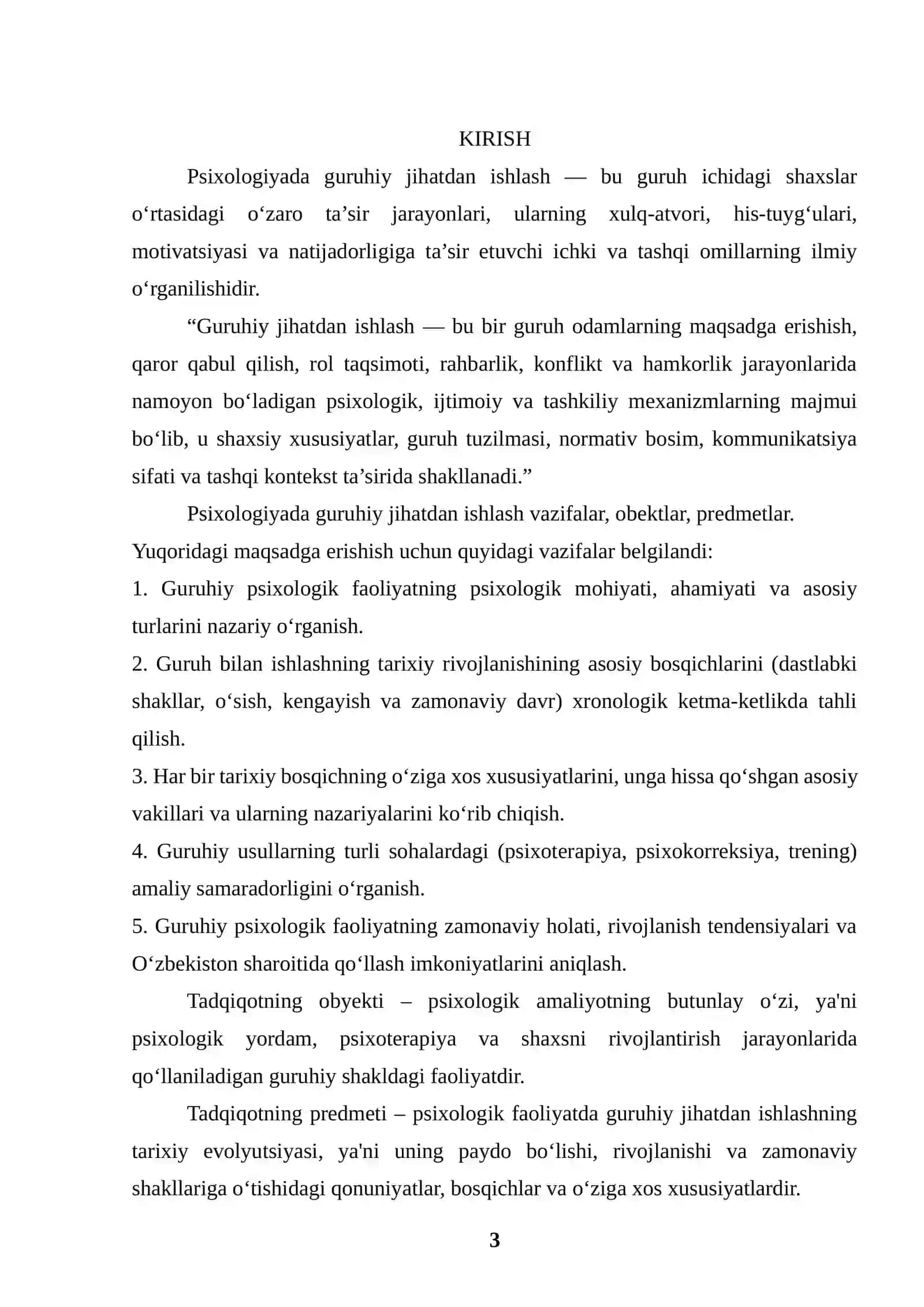 Guruhiy Psixologiyada Guruh Psixologiyasining Ilk Bosqichlari 3