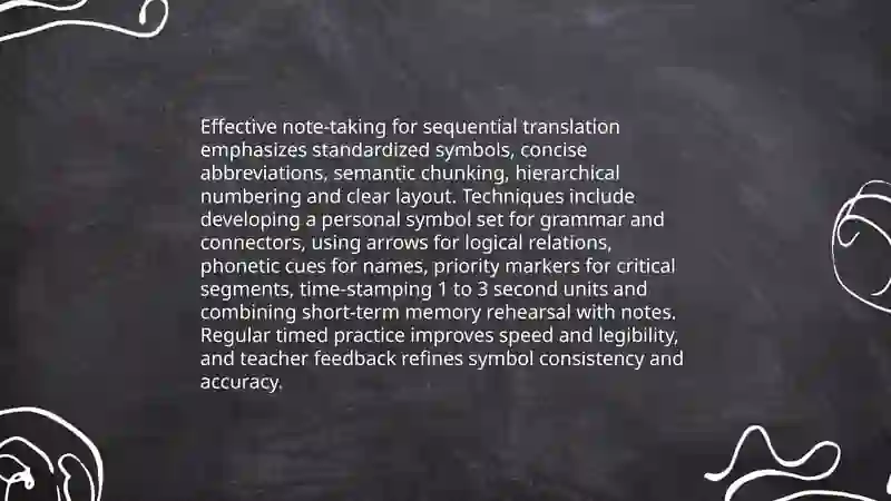 Issues of teaching sequential translation 3