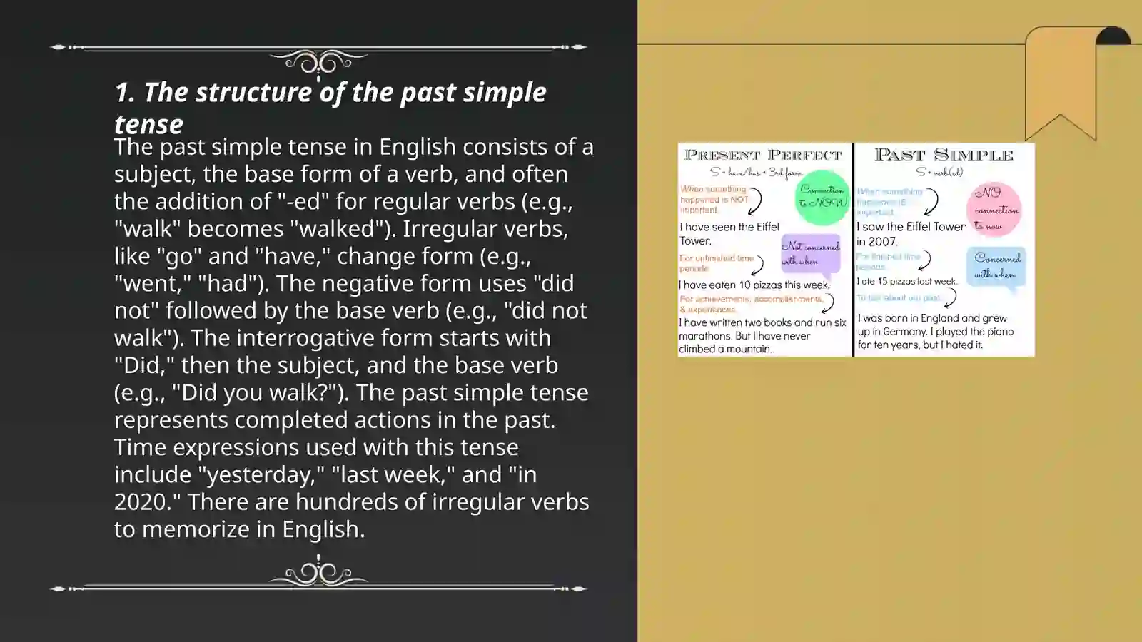 Past simple 3