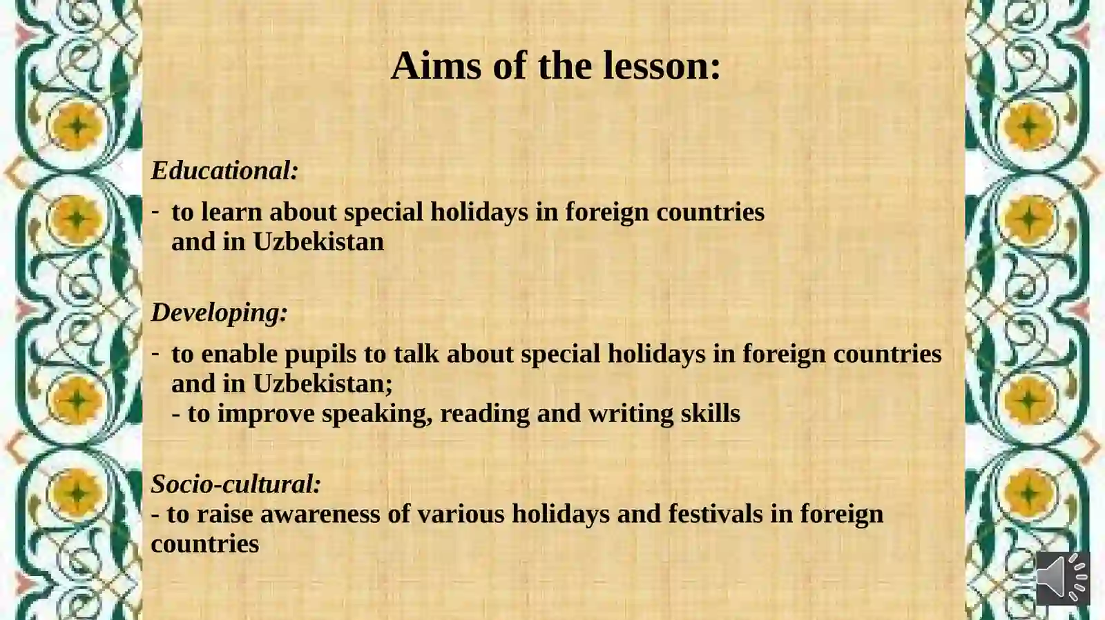 Special holidays around the world 3