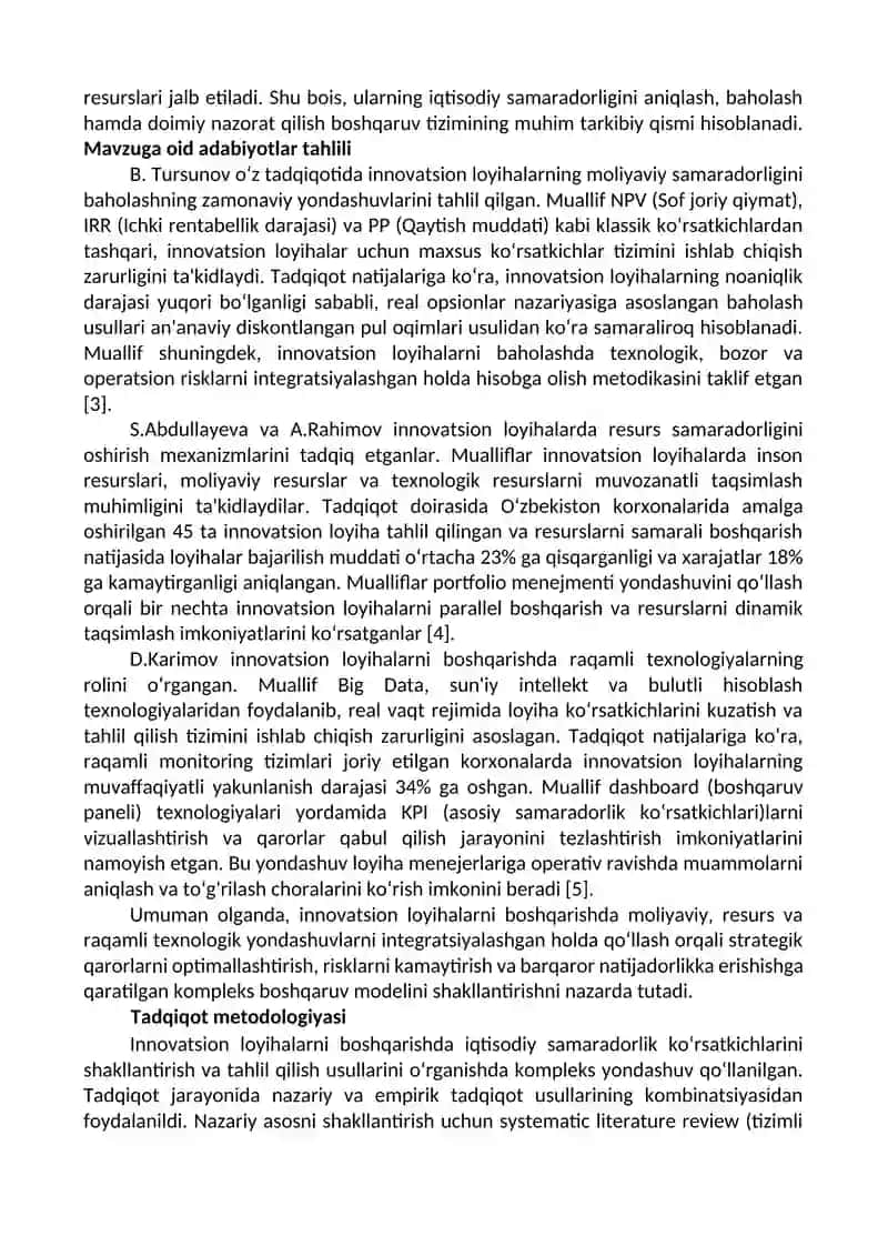 Iqtisodiyot va innovatsion texnologiyalar (Economics and Innovative Technologies) 3