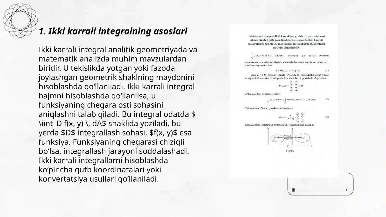 Ikki karrali integral 3