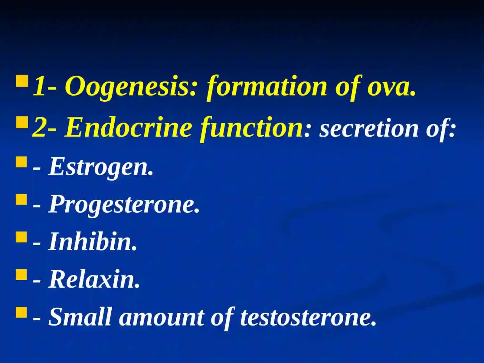 Female reproductive system 3