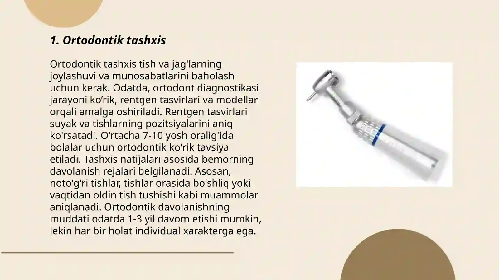 Ortodontik tashxis 3