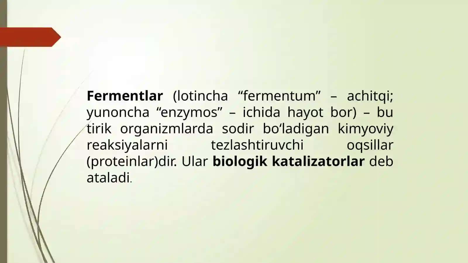 Fermentlar va kofermentlar funksiyasi 3