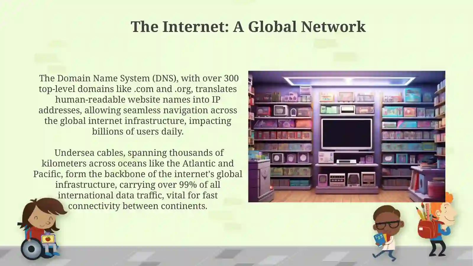 Internet, TV, Libraries 3